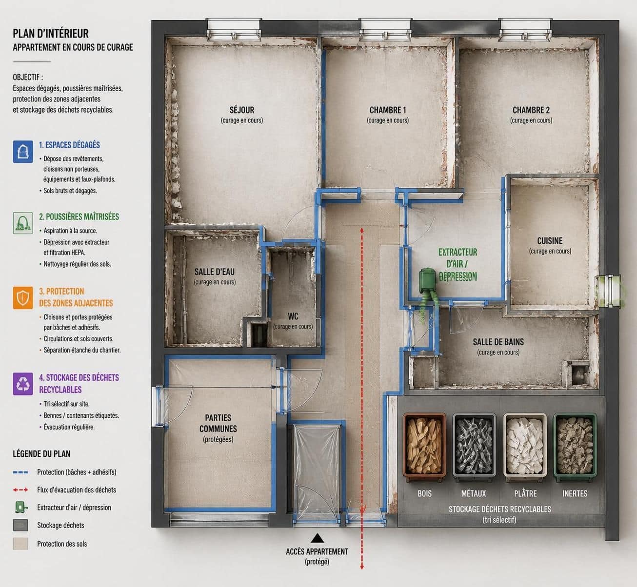 découvrez quand et pourquoi le curage d'appartement avant rénovation est indispensable pour assurer un chantier propre et sécurisé. guide complet des situations nécessitant cette étape clé.